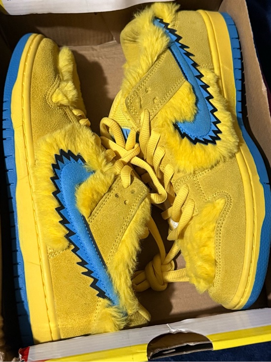 Nike Other - Nike SB Dunk Low Grateful Dead Bears Yellow CJ5378-700 Men’s Size 8 w/ Box